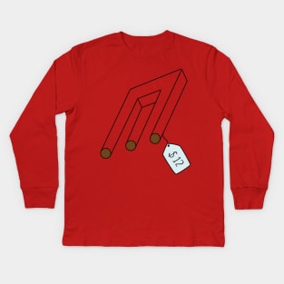 Jonathan Frink Jr.'s $12 Garage Sale Item Kids Long Sleeve T-Shirt